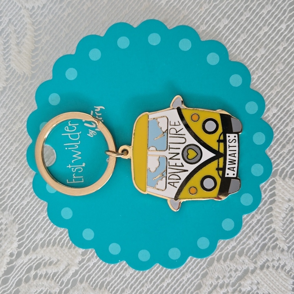 Erstwilder VW Adventure Awaits Key Ring - Picture 2 of 4